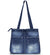 ZAINTO® Denim Tote Bag for Women with Zip | Stylish Shoulder Bag for College, Travel, Work | Spacious, Eco-Friendly, Lightweight Casual Jean Tote | Blue Durable Handbag for Girls & Ladies