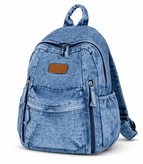 Denim Backpack for Women
