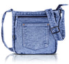 ZAINTO Denim Cross-Body sling Bag for men and women