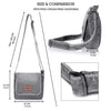 ZAINTO Premium Denim Sling Bag for Women