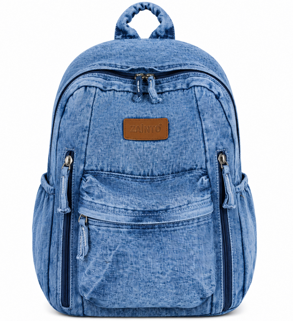 Denim Backpack for Women