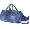 ZAINTO Denim Duffel Bag for Gym and travel