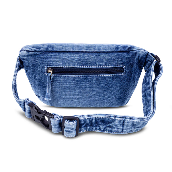 ZAINTO® Premium Denim Fanny Pack,Waist Bag for Men & Women