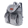 ZAINTO Denim Backpacks for men and women Stylish Outdoor Travel bag
