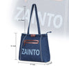 ZAINTO Premium Denim Tote Bag for women