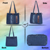 ZAINTO Denim Tote Bag for Women