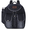 ZAINTO Stylish Denim Flap Backpack for Women & Men – Lightweight, Durable, and Spacious Bag for Travel, School, or Daily Use bag for women