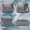 ZAINTO Premium Denim Sling Bag for Women, Multipocket Crossbody, Jeans Side Bag for girls