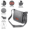 ZAINTO Premium Denim Sling Bag for Women, Multipocket Crossbody, Jeans Side Bag for girls