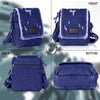 ZAINTO Stylish Denim Crossbody Sling Bag for Women & Girls – Casual Fringe Shoulder Bag with Adjustable Strap