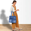 ZAINTO® Denim Tote Bag for Women with Zip | Stylish Shoulder Bag for College, Work & Travel | Eco-Friendly, Spacious, Washable Jean Handbag with Pockets