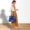 ZAINTO® Denim Tote Bag for Women with Zip | Eco-Friendly College & Office Shoulder Bag | Lightweight, Spacious & Stylish Daily Carryall | Durable Blue Jean Handbag for Girls & Ladies