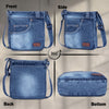 ZAINTO Premium Denim Sling Bag for Women Jeans cross packet bag