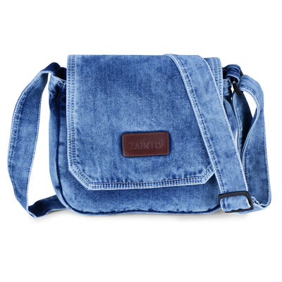 Denim Sling crossbody bag for women and men