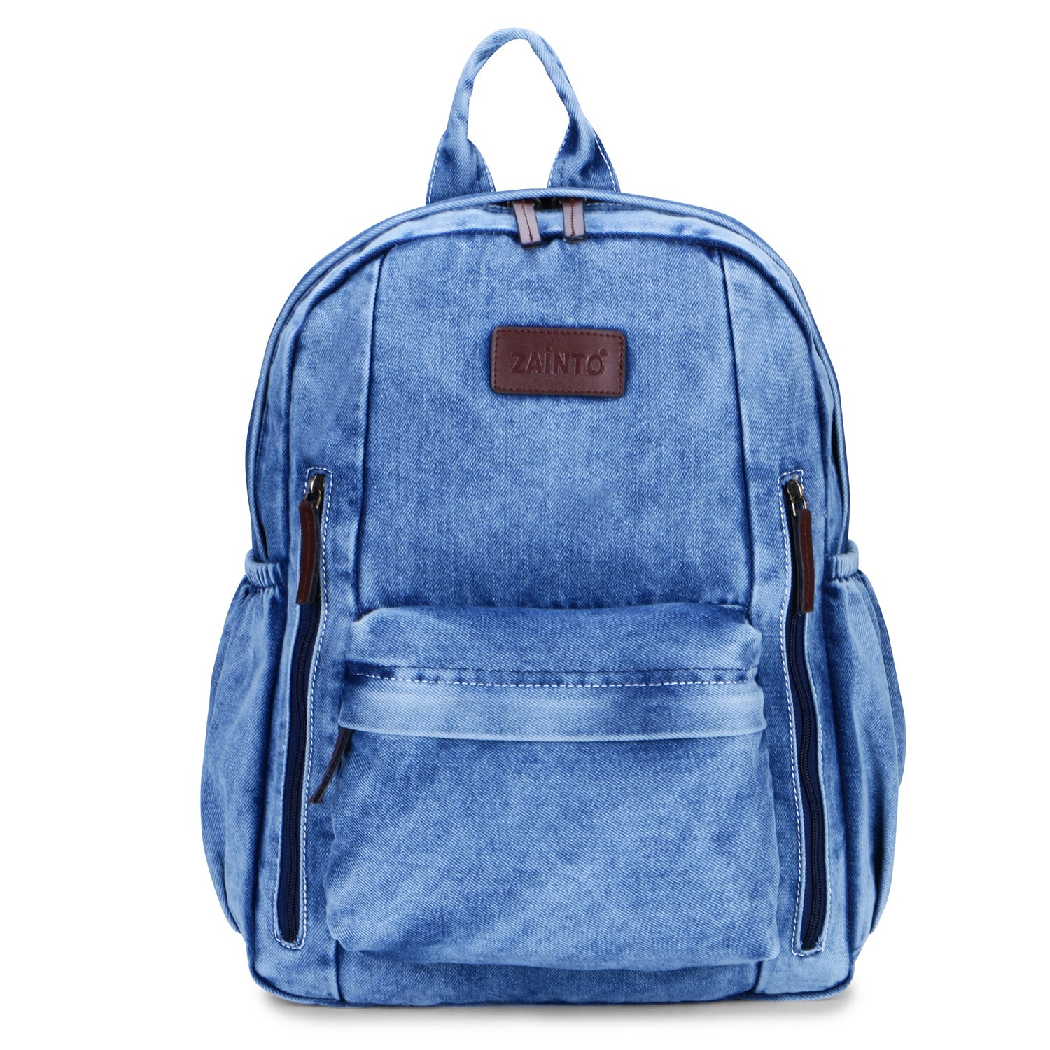 ZAINTO Denim Backpack for women Students college Bookbag - ZAINTO Bag