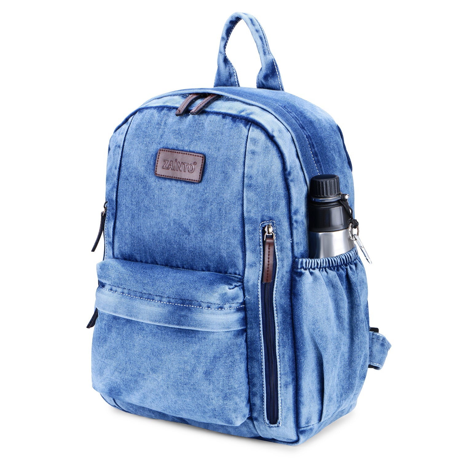 ZAINTO Denim Backpack for women Students college Bookbag - ZAINTO Bag