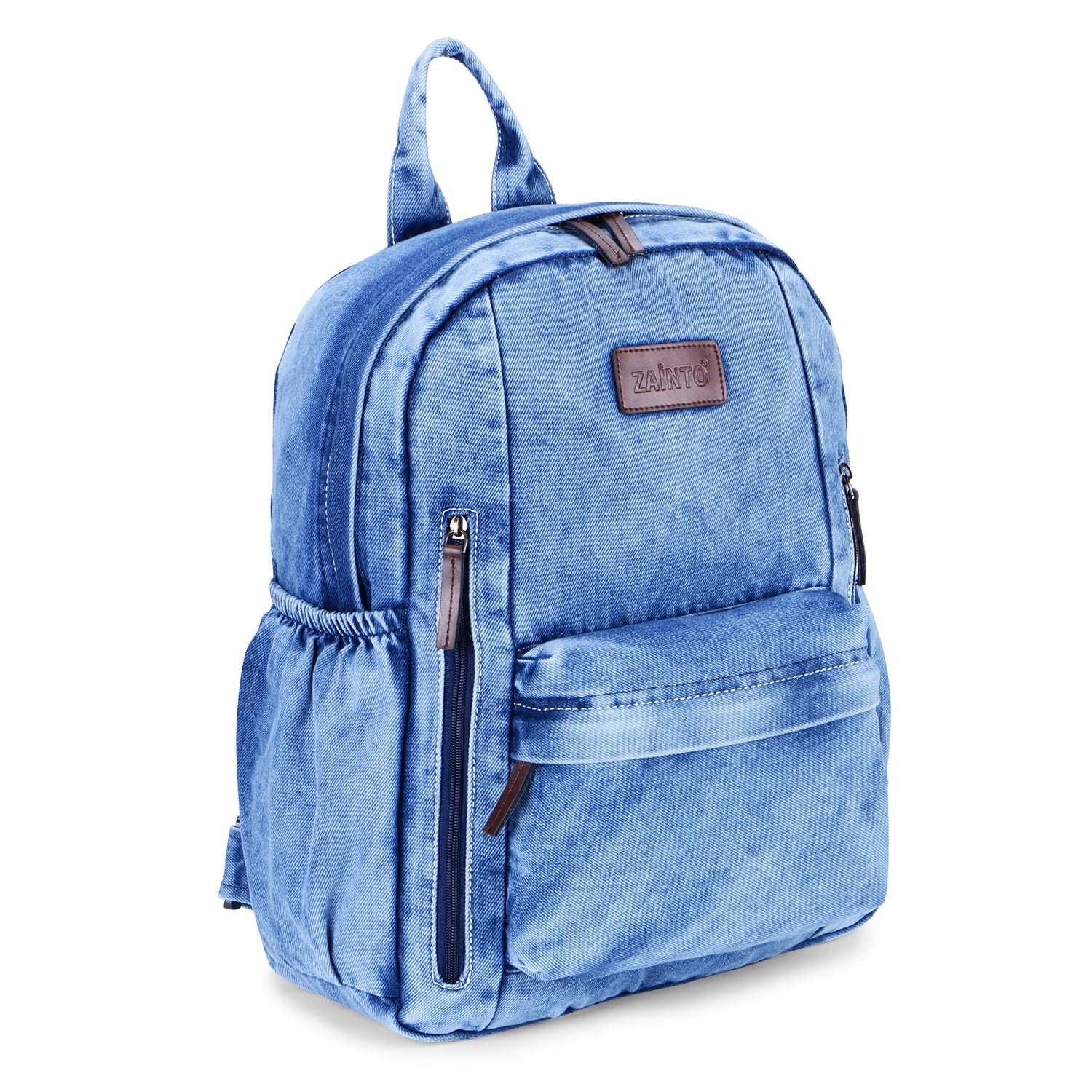 ZAINTO Denim Backpack for women Students college Bookbag - ZAINTO Bag