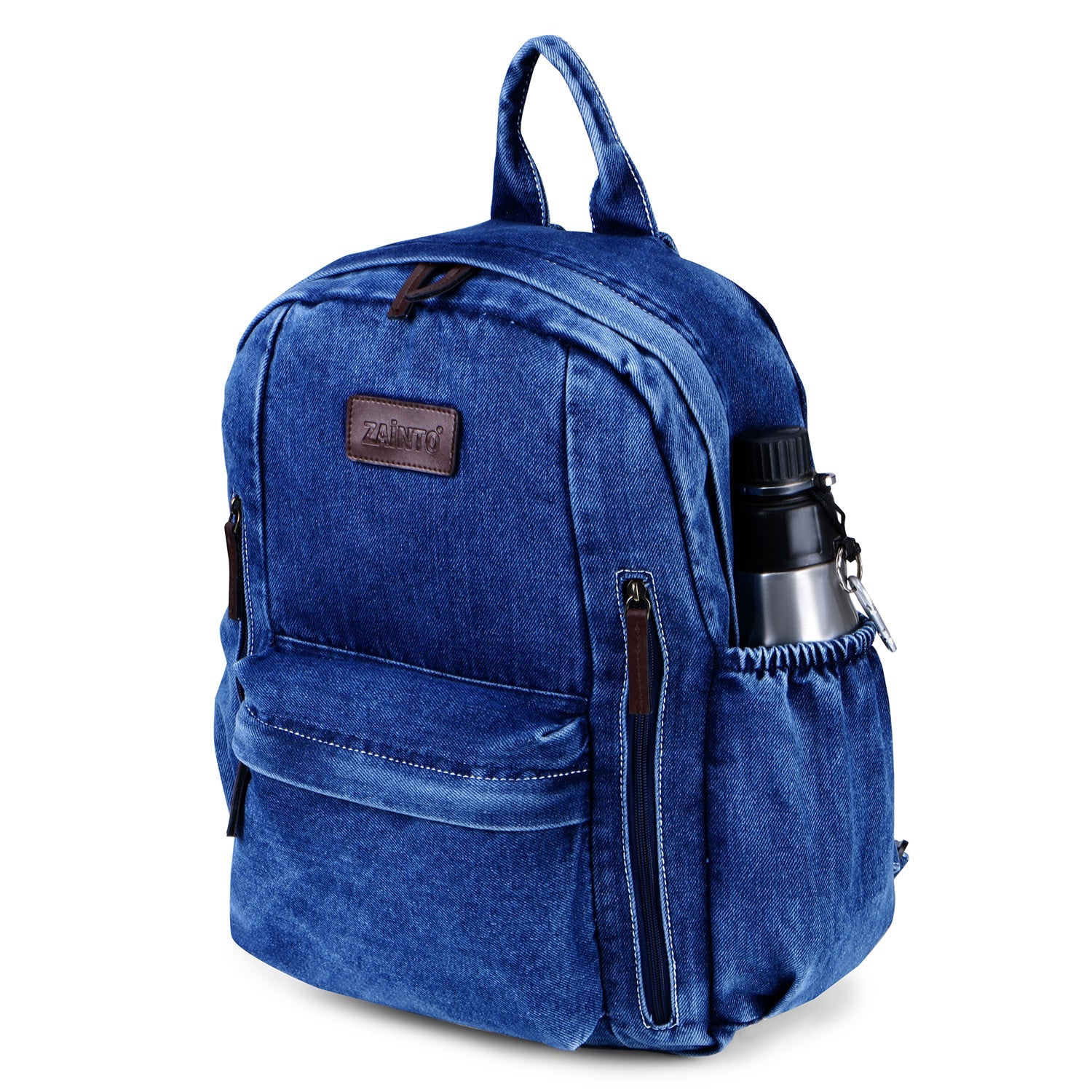 ZAINTO Denim Backpack for women Students college Bookbag - ZAINTO Bag