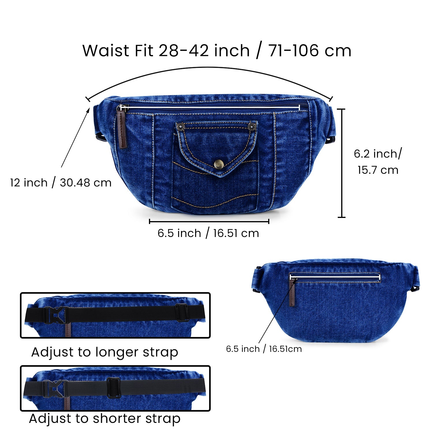 Zainto Denim bag for men and women - ZAINTO Bag