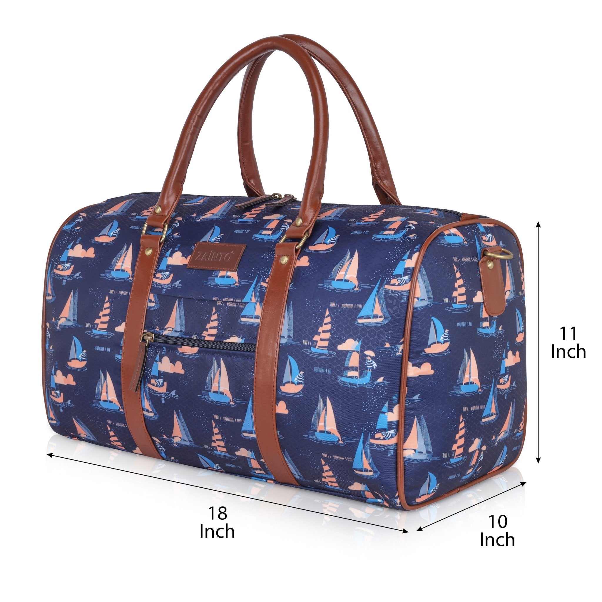 ZAINTO Travel Duffel Bag, Printed weekender Duffle Bag for women - ZAINTO Bag